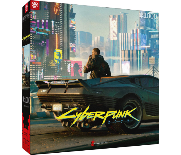 GOOD LOOT Gaming Puzzle: Cyberpunk 2077: Mercenary on the Rise Puzzles 1000 - 1068685 - zdjęcie